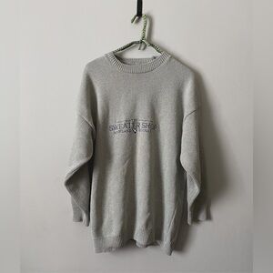90’s Scottish sweater shop knit pullover